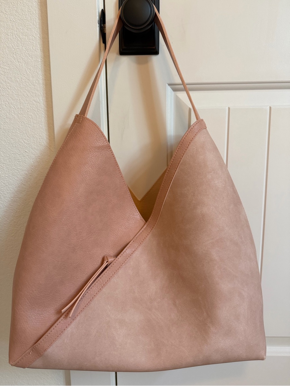Everyday Soft Pink Shoulder Tote Bag